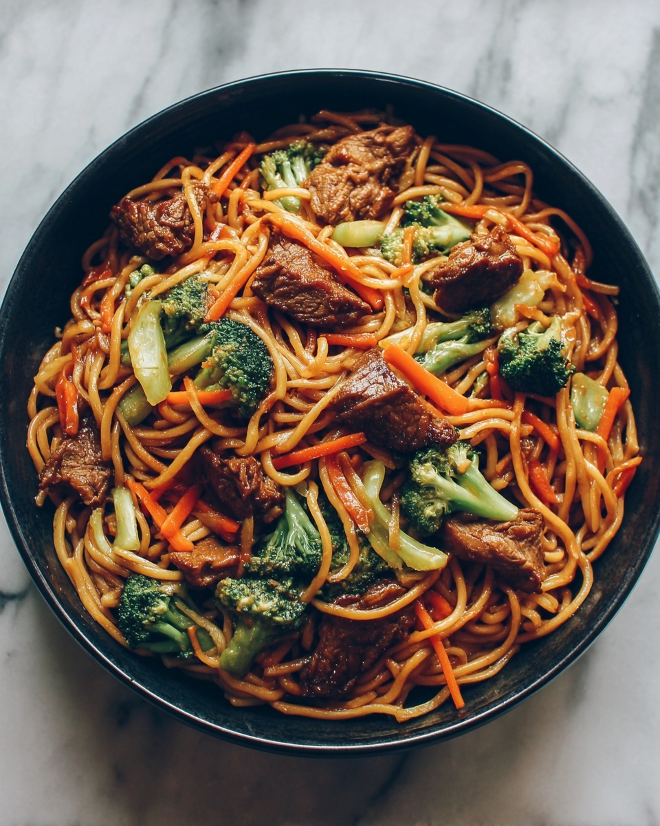 Beef Lo Mein Recipe - Recipe Image