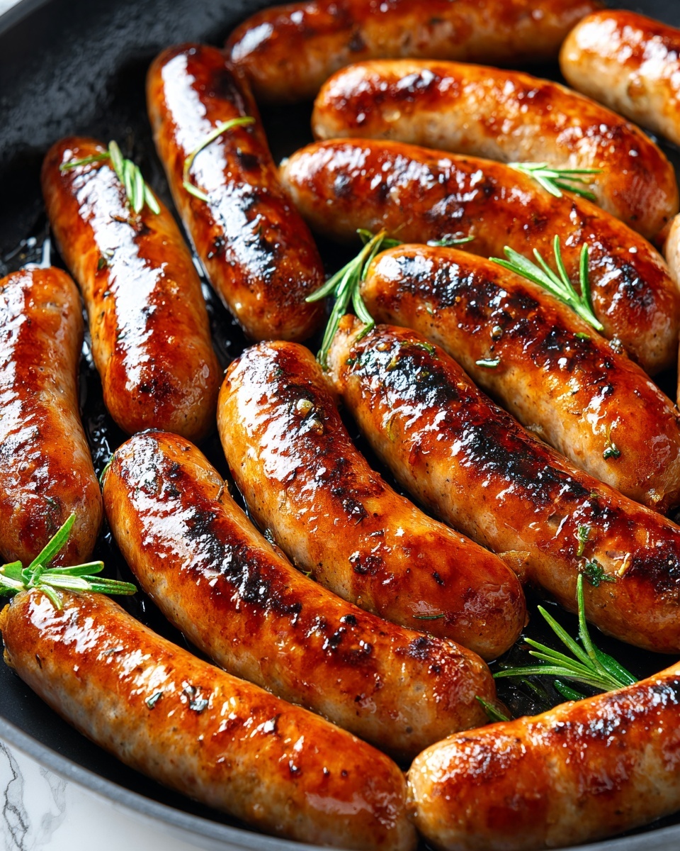 Maple and Rosemary Breakfast Sausage Recipe - Recipe Image