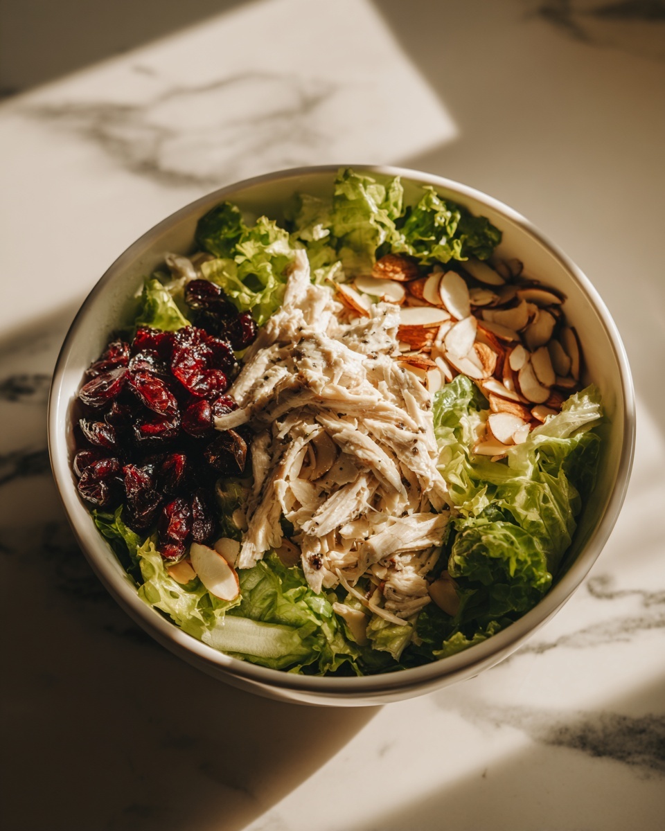 Asian Chicken Cranberry Salad Recipe - Recipe Image