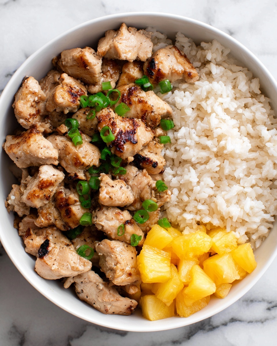 Tropical Pineapple Chicken & Rice Delight Recipe - Recipe Image