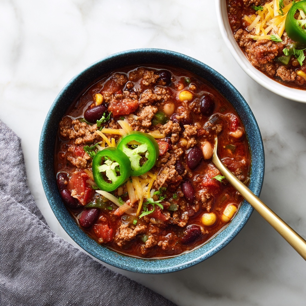 Slow Cooker Lamb Chili Recipe - Recipe Image
