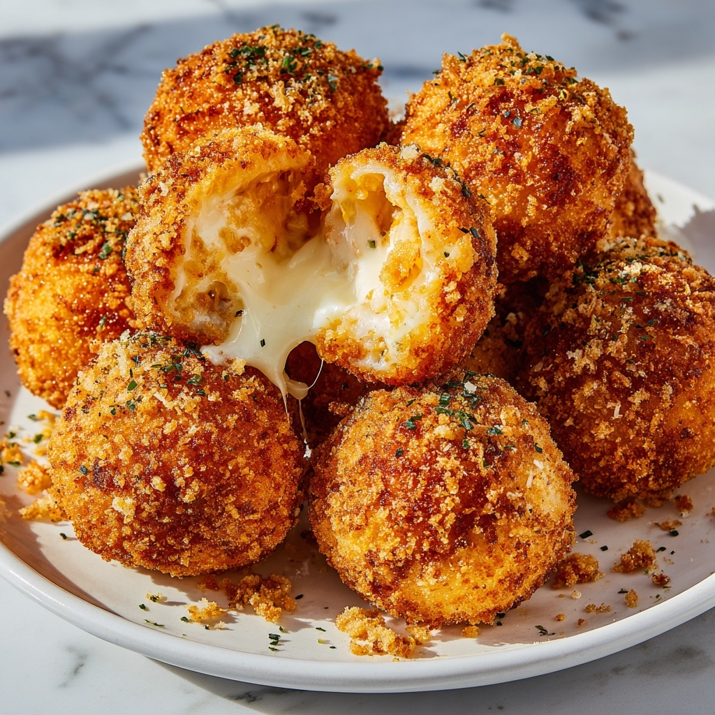 Crispy Potato Croquettes with Creamy Chicken Filling Recipe - Recipe Image