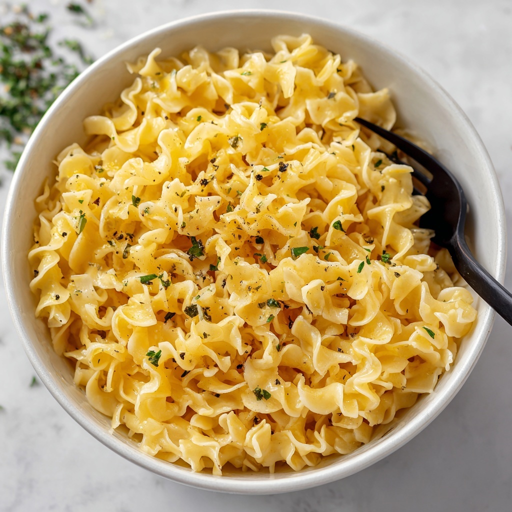 Garlic Butter Ramen Noodles Recipe - Recipe Image