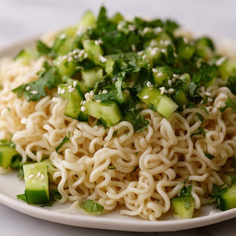 Spicy Peanut Noodle Salad Recipe