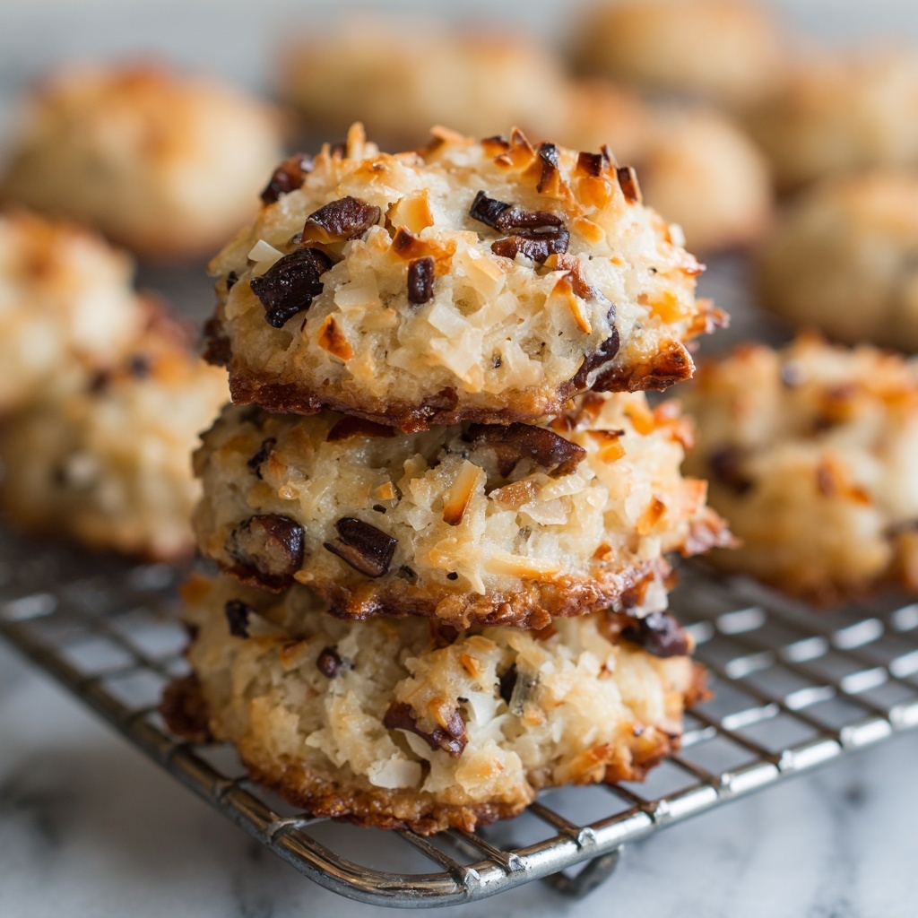 Chocolate Pecan Coconut Cookies Recipe - Recipe Image