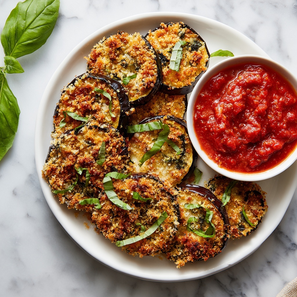 Crispy Breaded Eggplant Recipe - Recipe Image