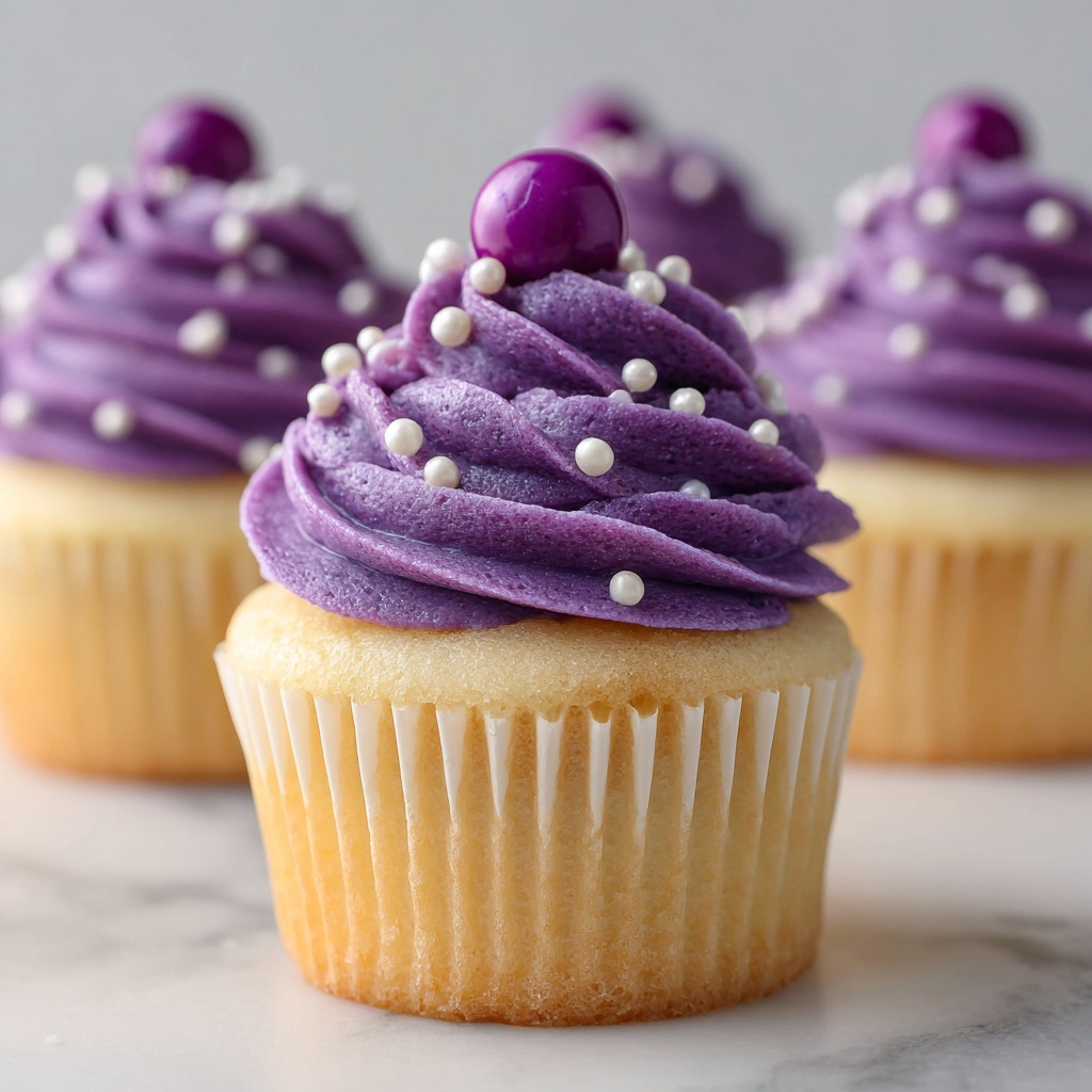 Grape Crush Cupcakes Recipe - Recipe Image