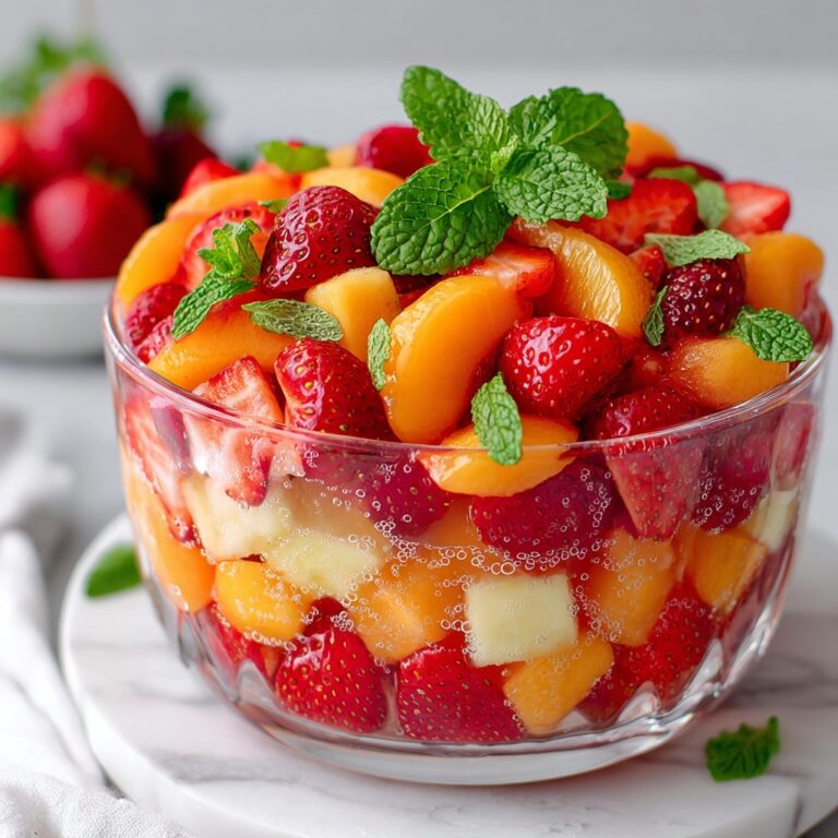 Summer Peach Fruit Salad: A Refreshing Summer Treat Recipe