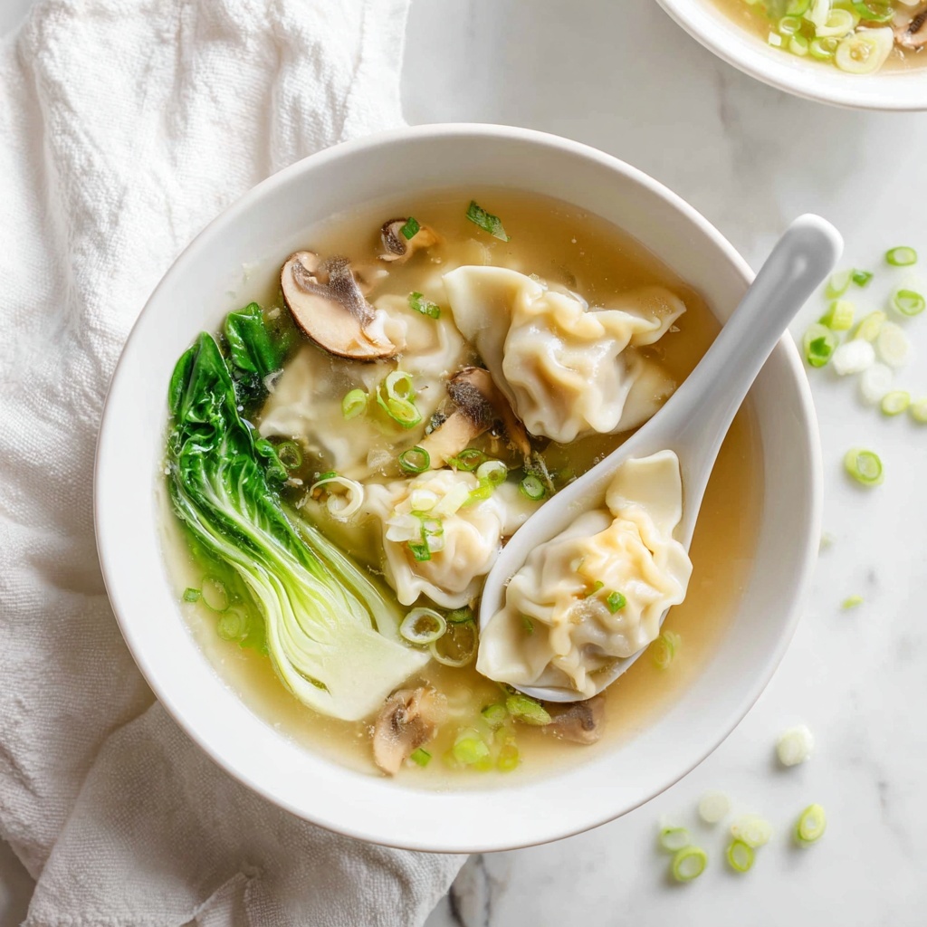 Easy Wonton Soup Recipe - Recipe Image