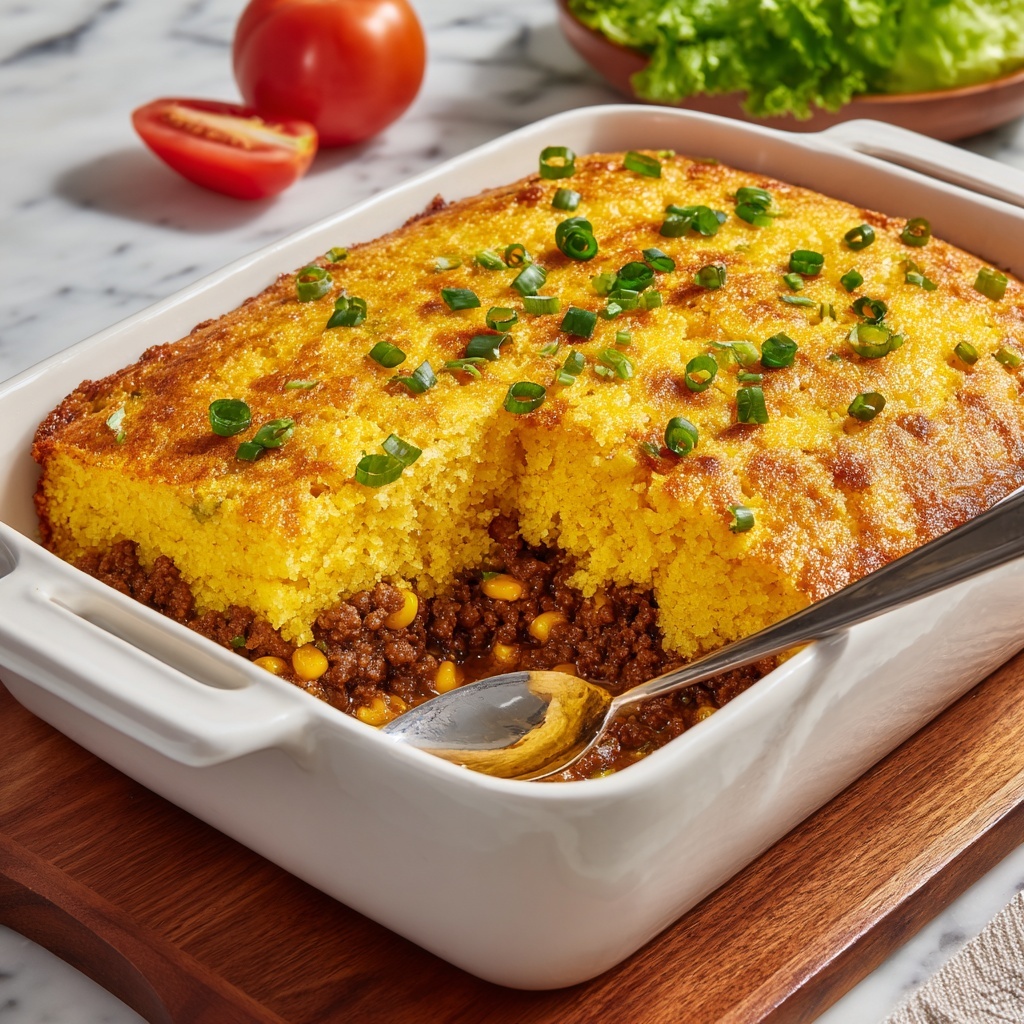 Jiffy Cornbread Taco Bake Recipe - Recipe Image