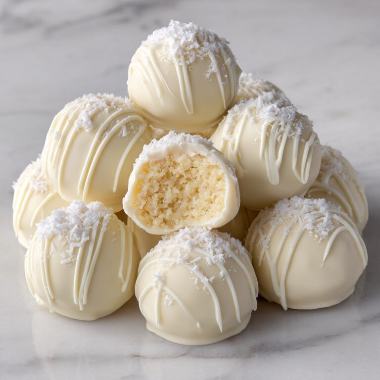 White Chocolate Lemon Truffles Recipe