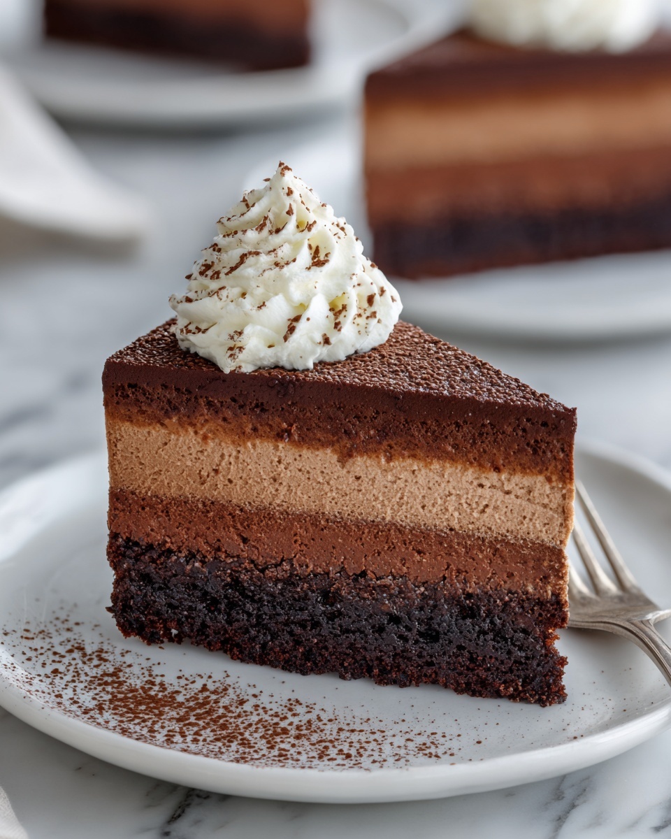 Chocolate Mousse Cake Recipe - Recipe Image