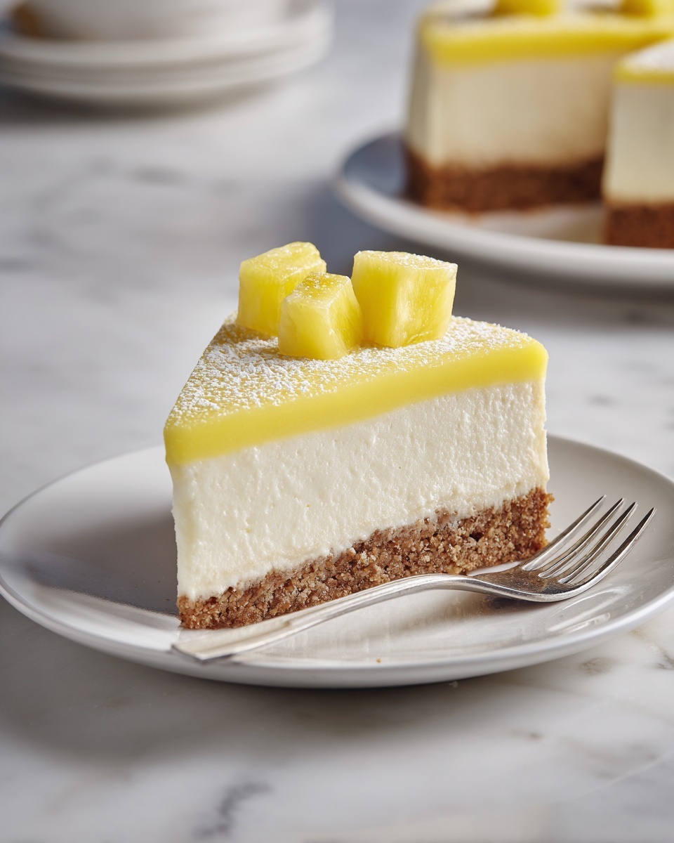 Mango Japanese Cheesecake Recipe - Recipe Image