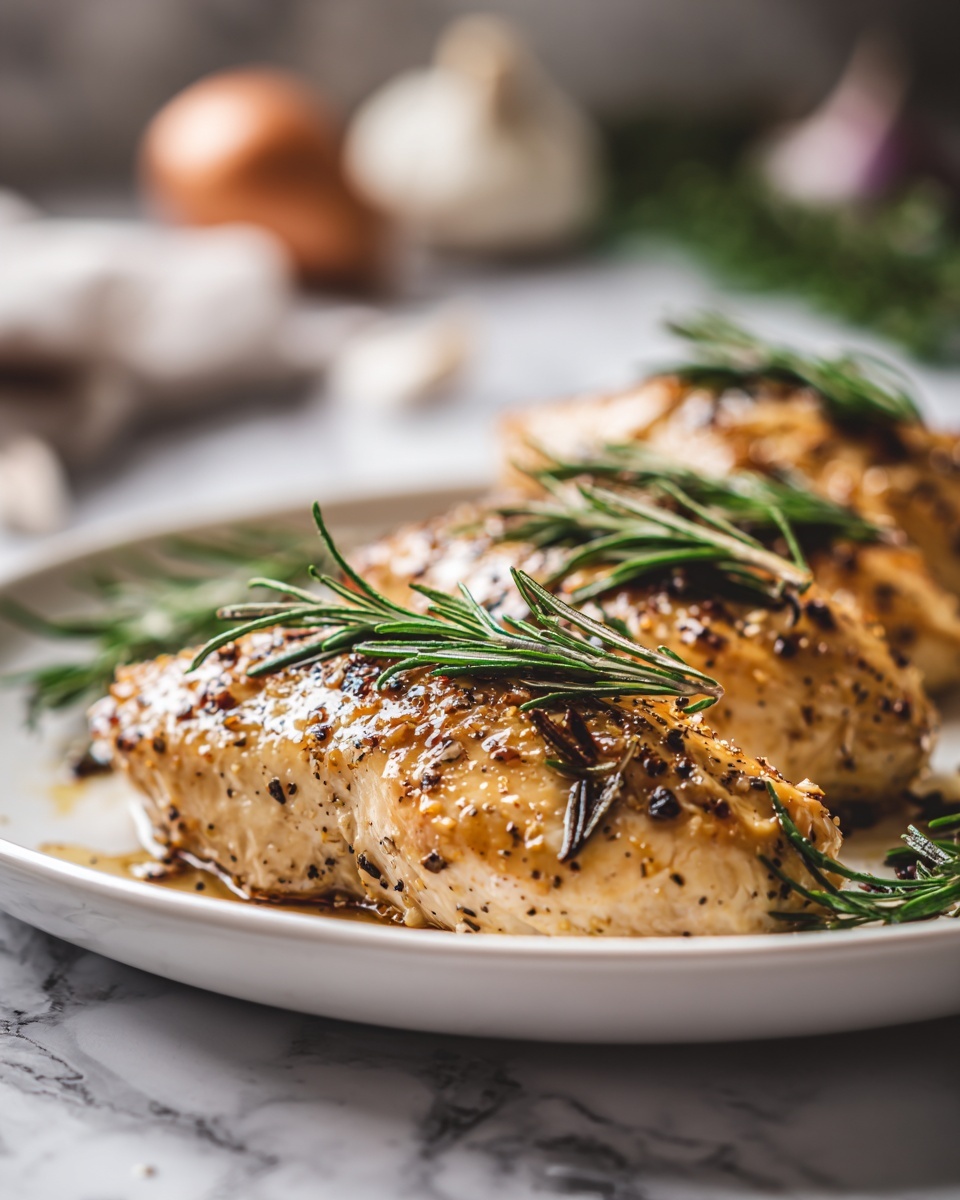 Heart-Healthy Rosemary Chicken Dijon Recipe - Recipe Image