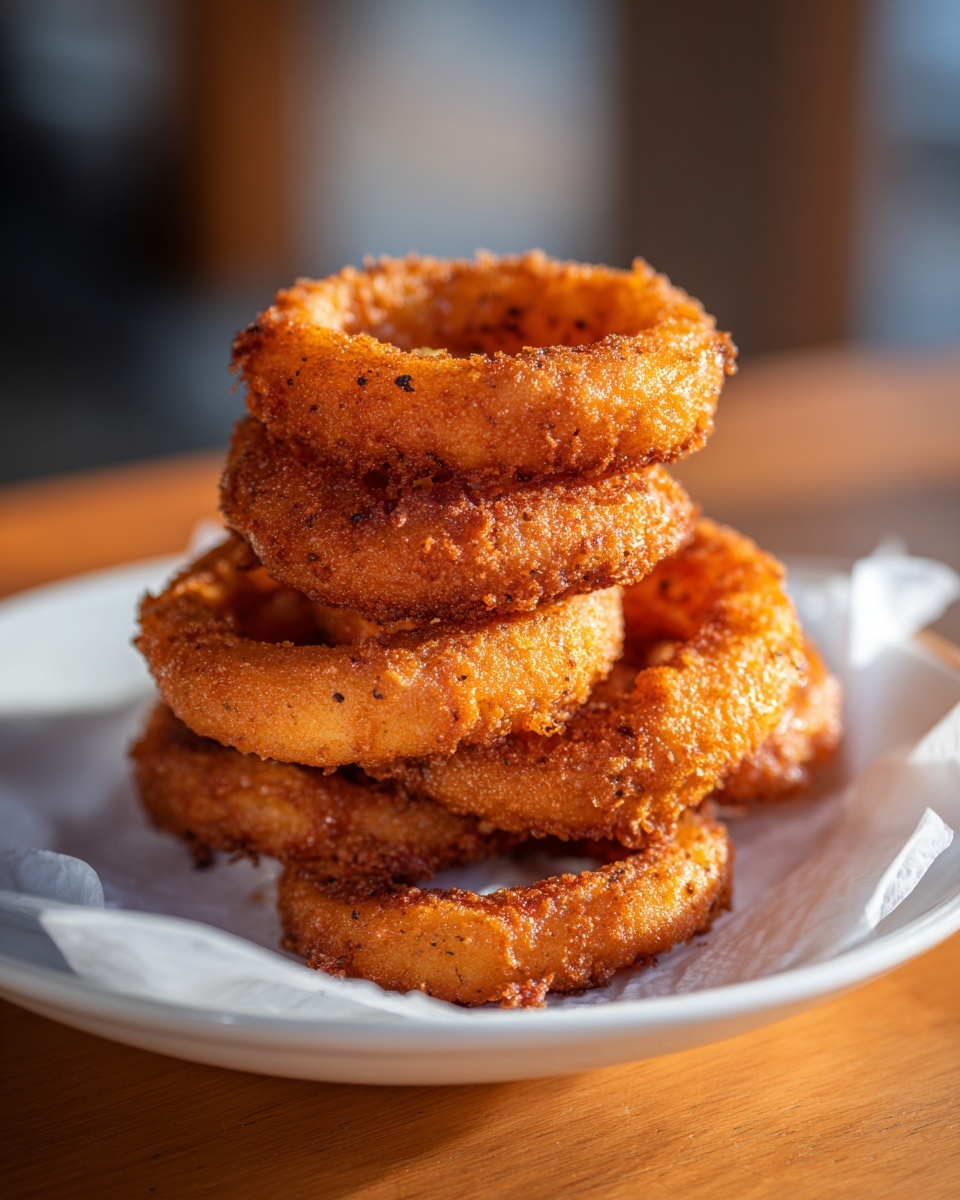 Crispy Fried Onion Rings Recipe - Recipe Image