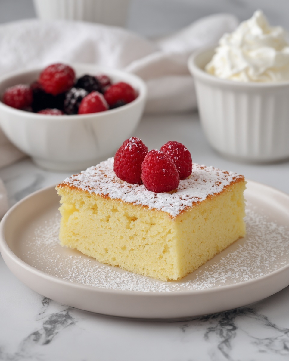 Hot Milk Cake Recipe - Recipe Image