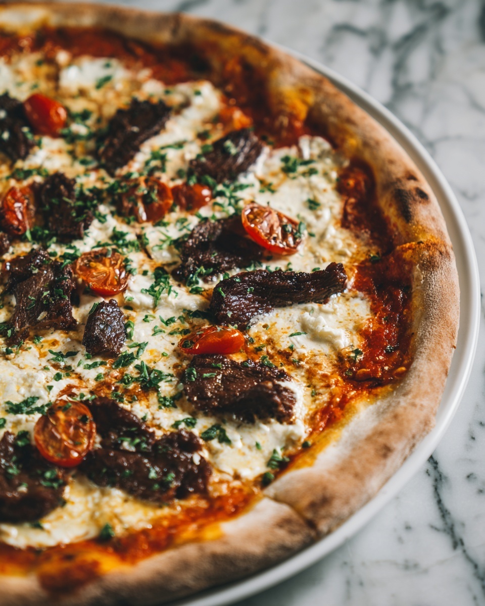 Pizza Flavored Burgers Recipe - Recipe Image