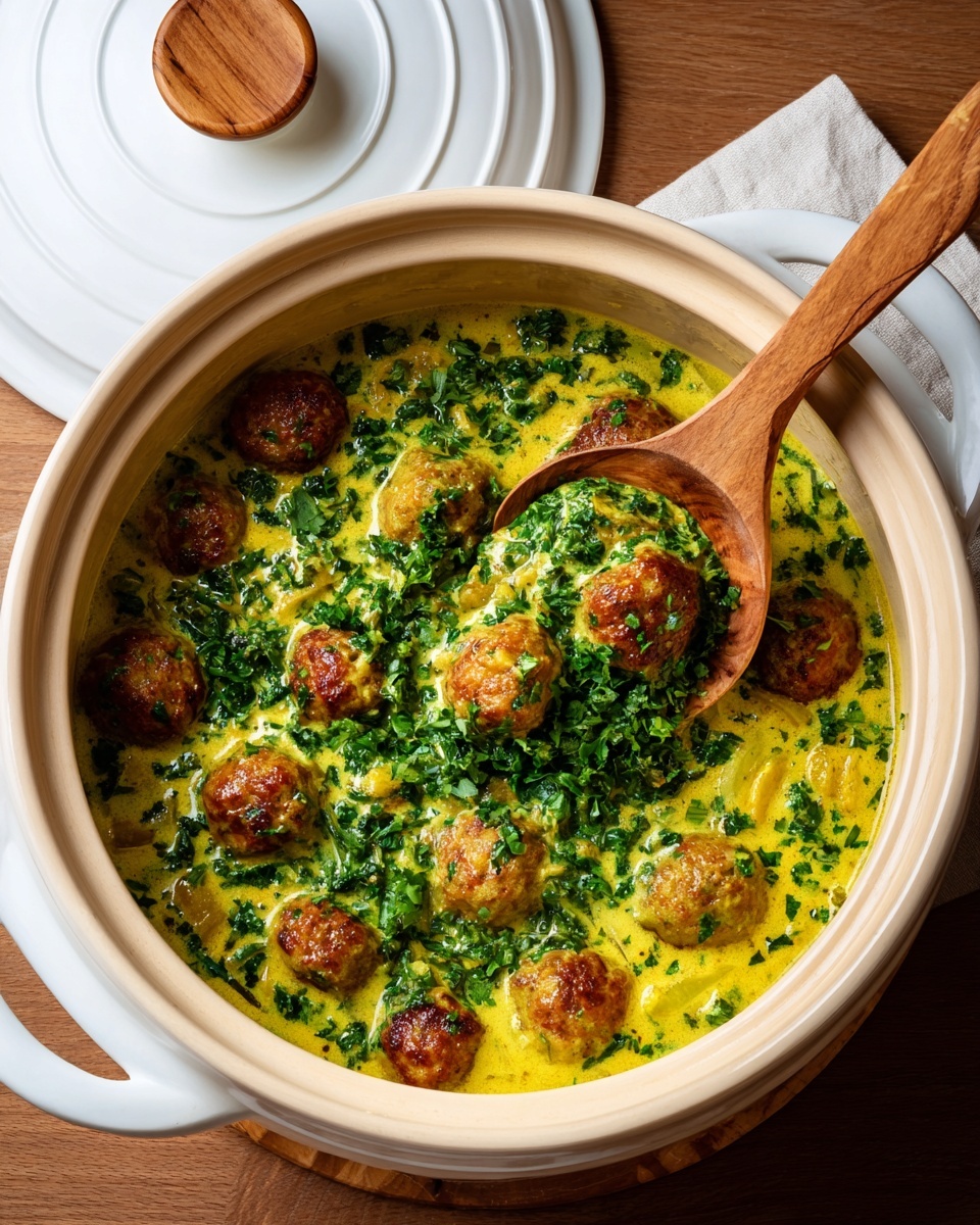 Coconut Curry Meatball Orzo Soup Recipe - Recipe Image