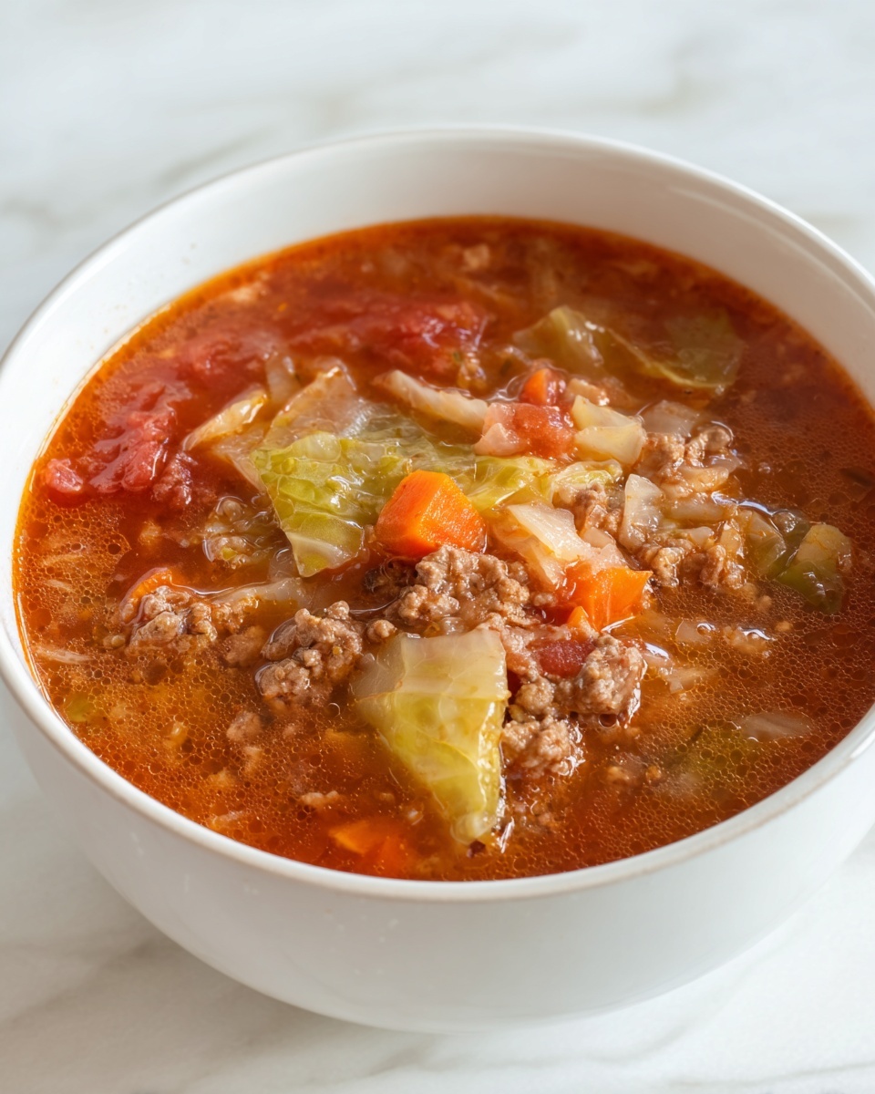 Unstuffed Cabbage Roll Soup Recipe - Recipe Image