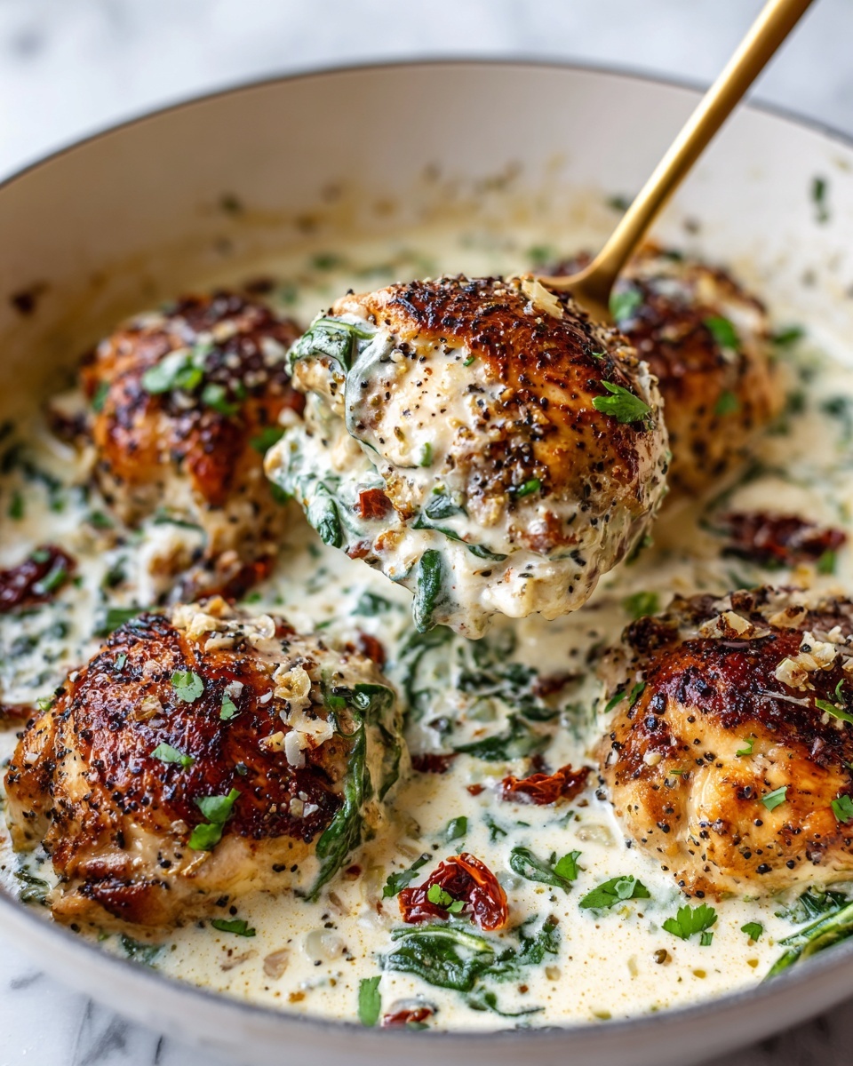 Creamy Tuscan Chicken Recipe - Recipe Image