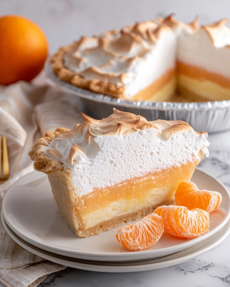 Orange Meringue Pie Recipe - Recipe Image