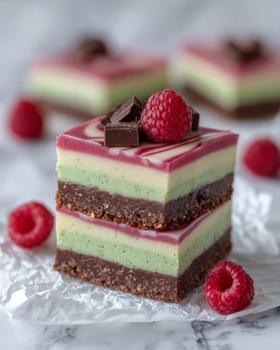 Spumoni Bars Recipe - Recipe Image