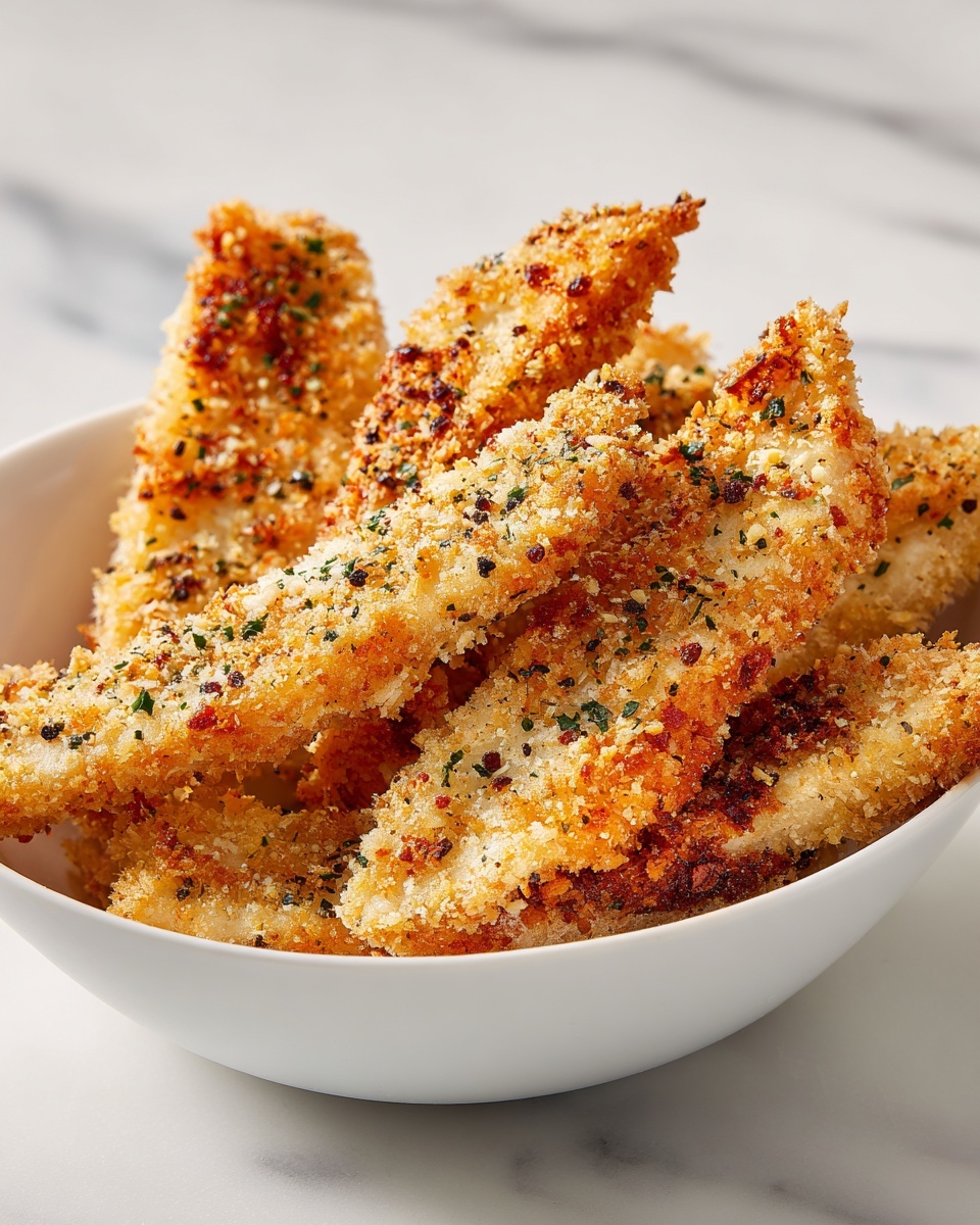 Air Fryer Honey Butter Garlic Chicken Tenders Recipe - Recipe Image
