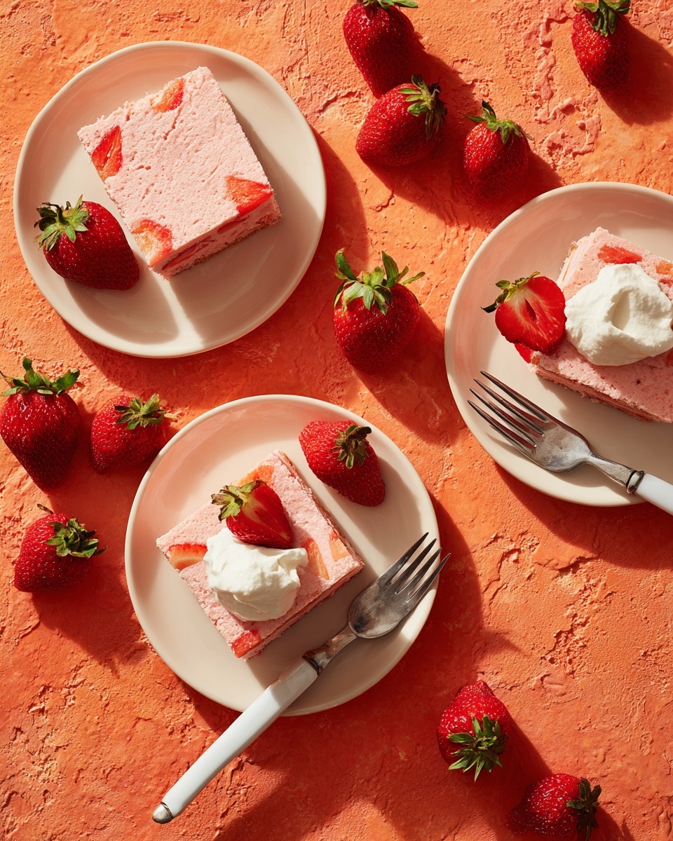 Strawberry Earthquake Cake Recipe - Recipe Image