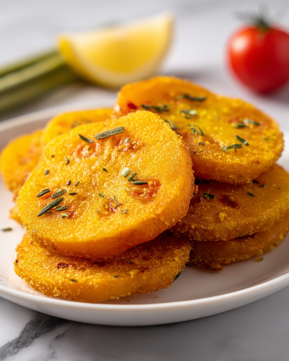 Fried Red Tomatoes Recipe - Recipe Image