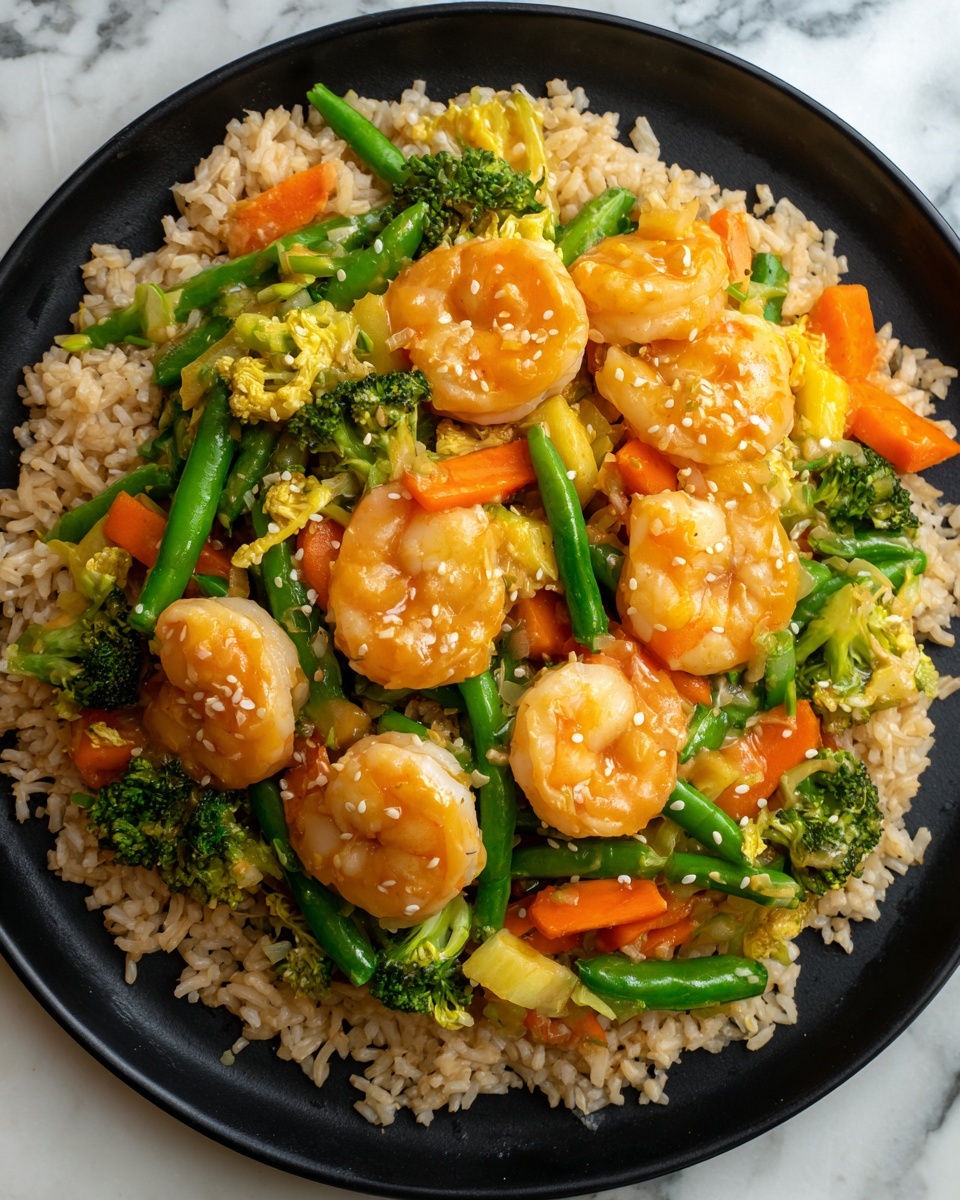 Healthy Stir-Fry Shrimp Recipe - Recipe Image
