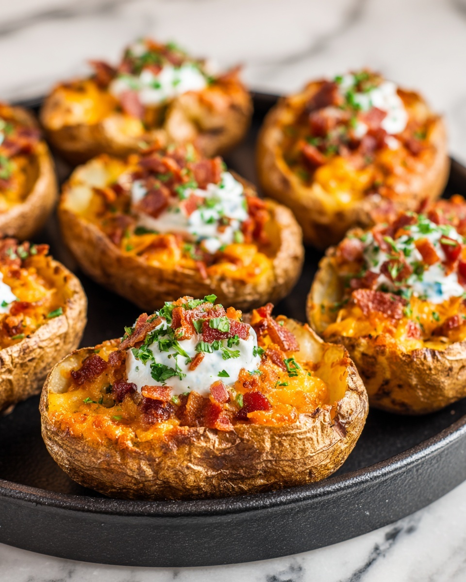 Loaded Potato Skins Recipe - Recipe Image