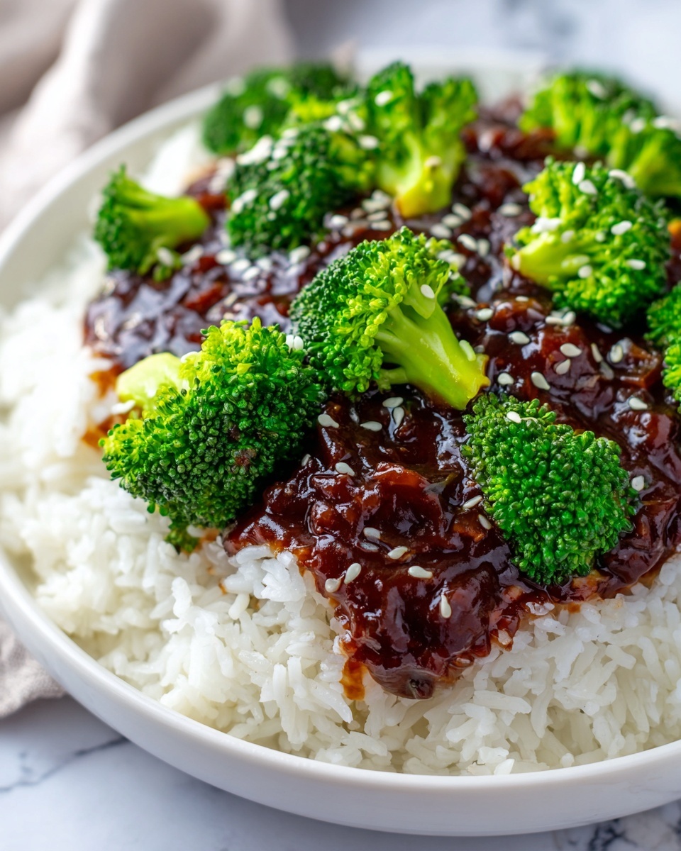 Honey Garlic Ground Beef and Broccoli Stir-Fry Recipe - Recipe Image