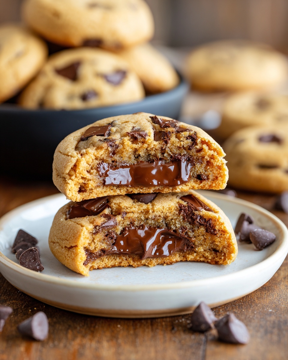 Cheesecake Chocolate Chip Cookies Recipe - Recipe Image