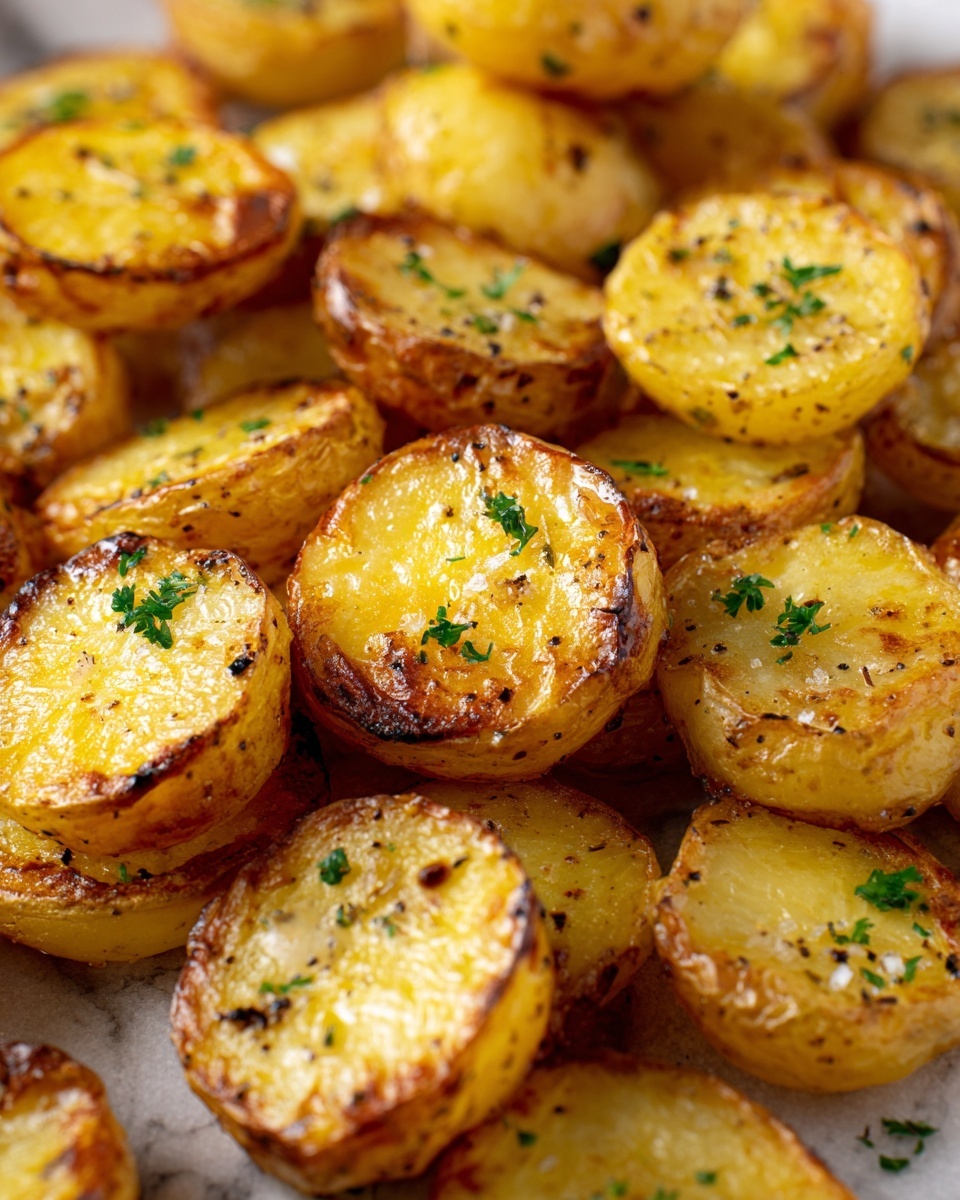 Air Fryer Sliced Potatoes Recipe - Recipe Image