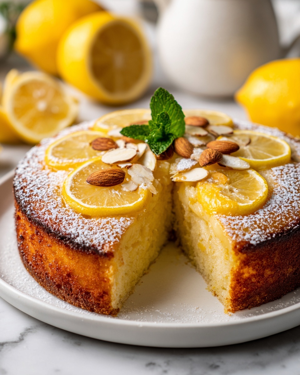 Delightful Citrus Almond Cake Recipe - Recipe Image