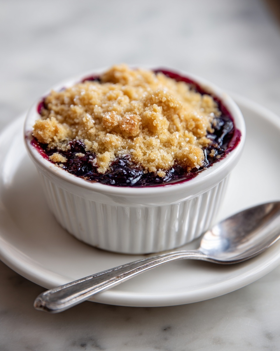 Blueberry Dump Cake Recipe - Recipe Image