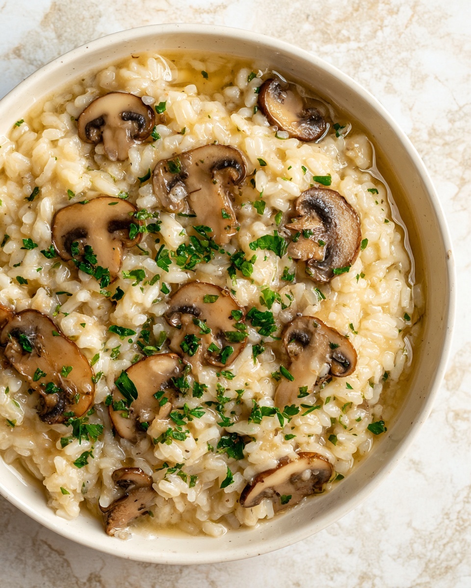 Creamy Mushroom Rice Recipe - Recipe Image