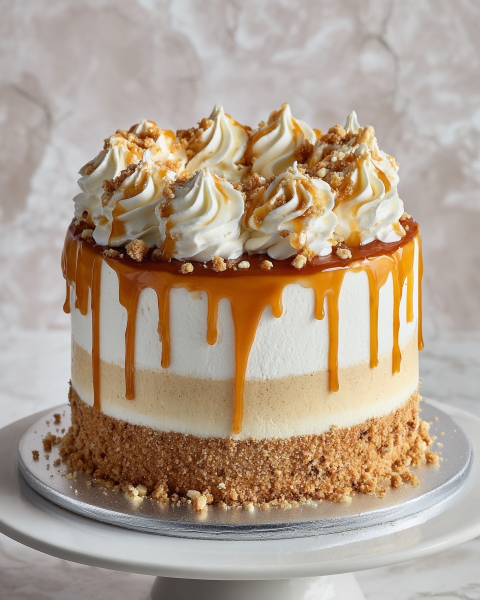 Caramel Crunch Cake Recipe - Recipe Image