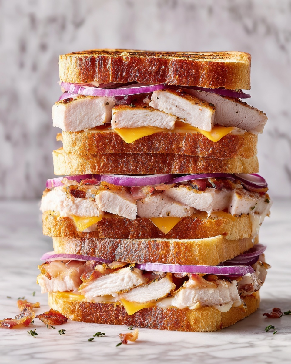 Grilled Mojo Chicken Cuban Sandwich Recipe - Recipe Image