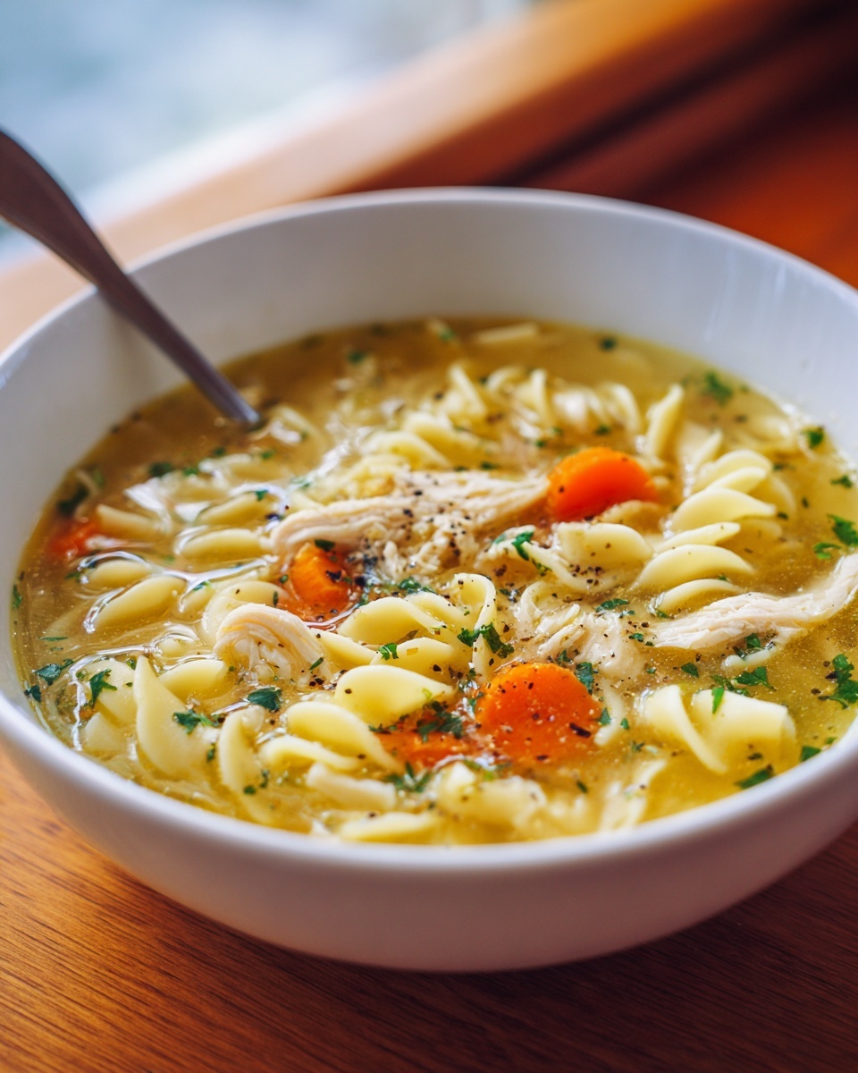 Farmhouse Chicken Noodle Soup Recipe - Recipe Image
