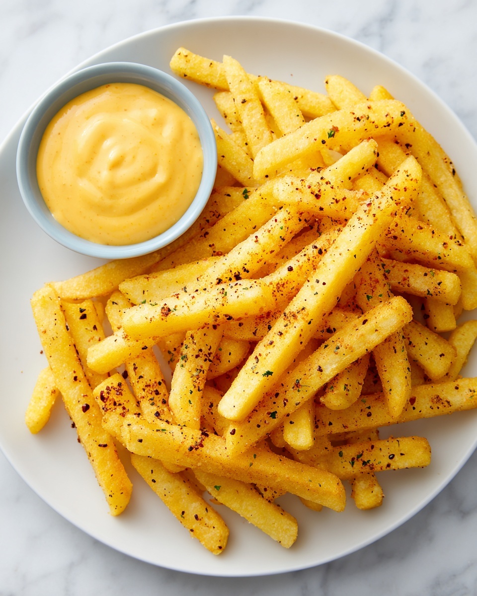 Zesty Shoestring Fries Recipe - Recipe Image