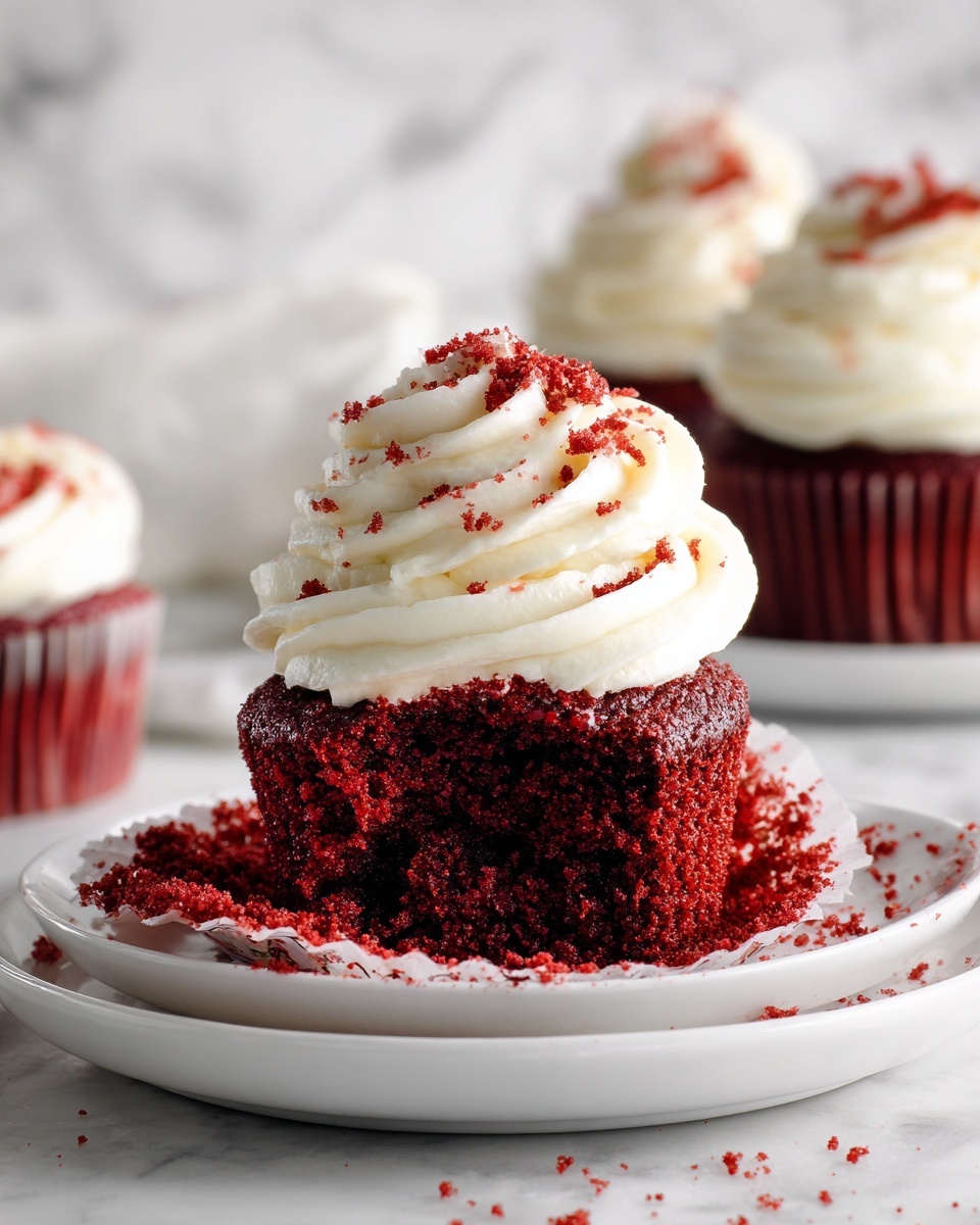 Red Velvet Cupcakes Recipe - Recipe Image