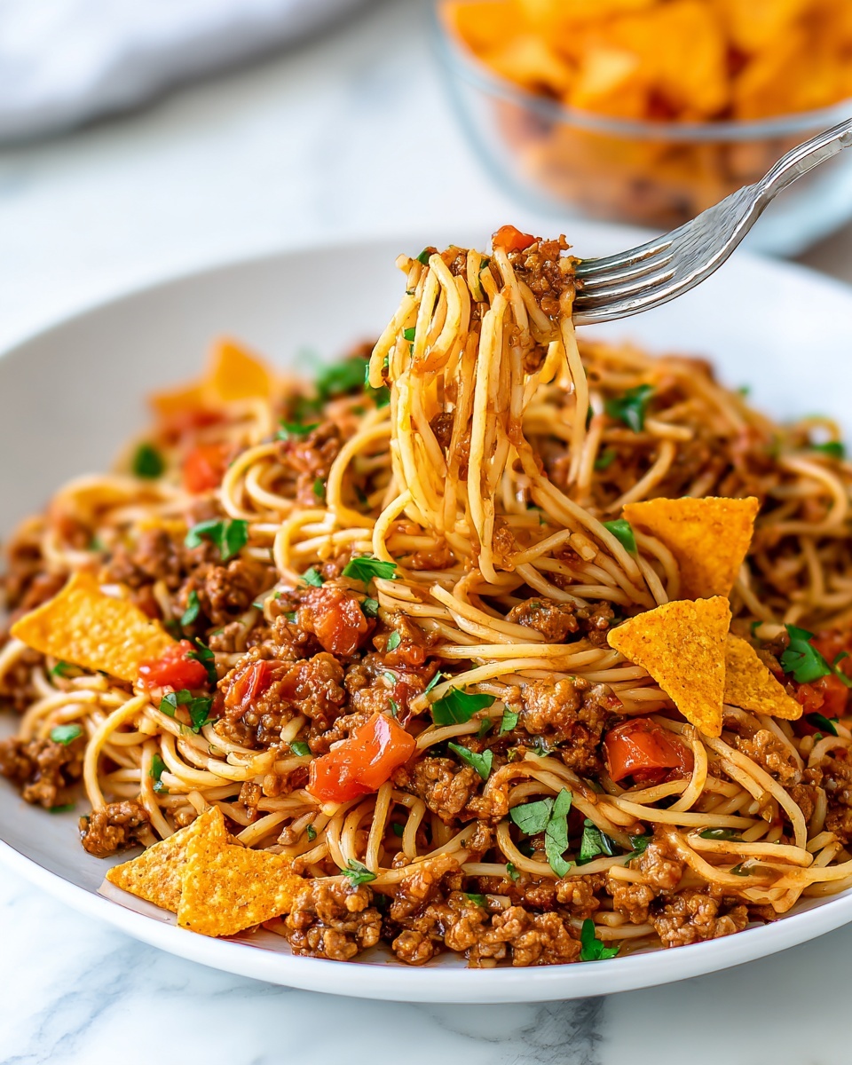 Nacho Spaghetti Recipe - Recipe Image