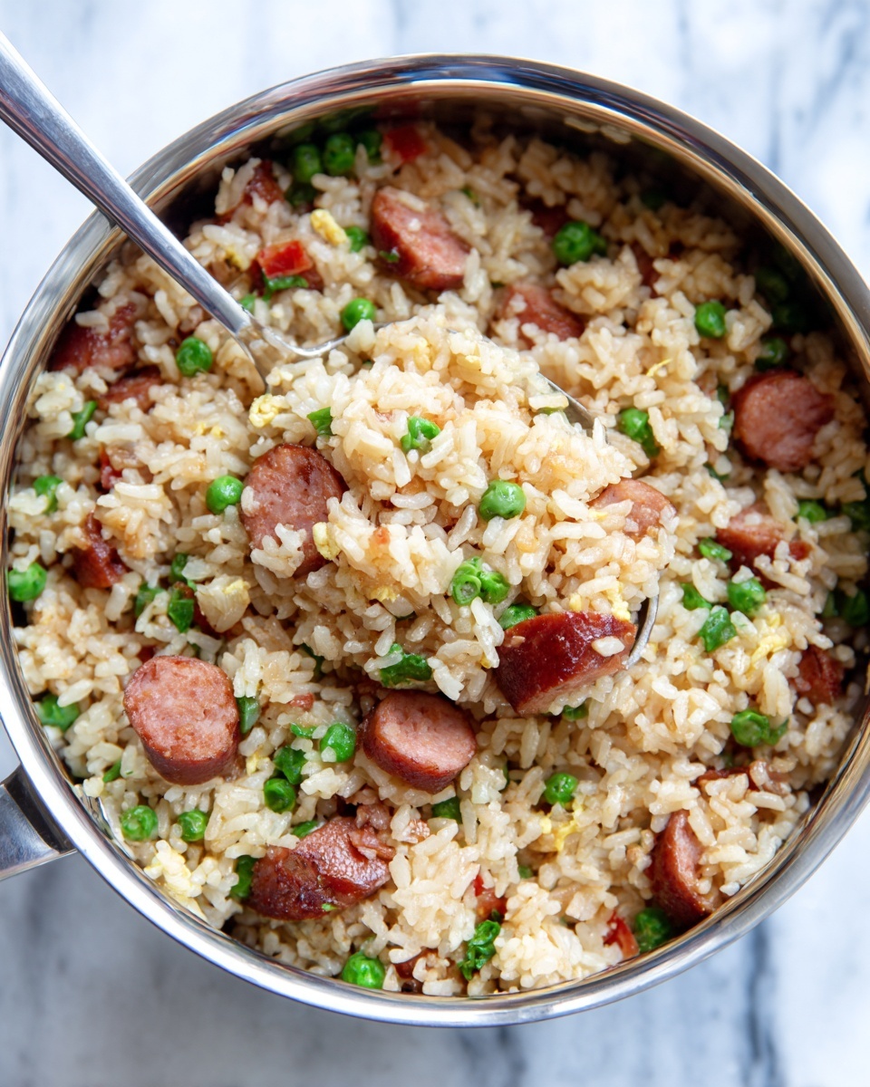 Sausage and Rice Skillet Dinner Recipe - Recipe Image
