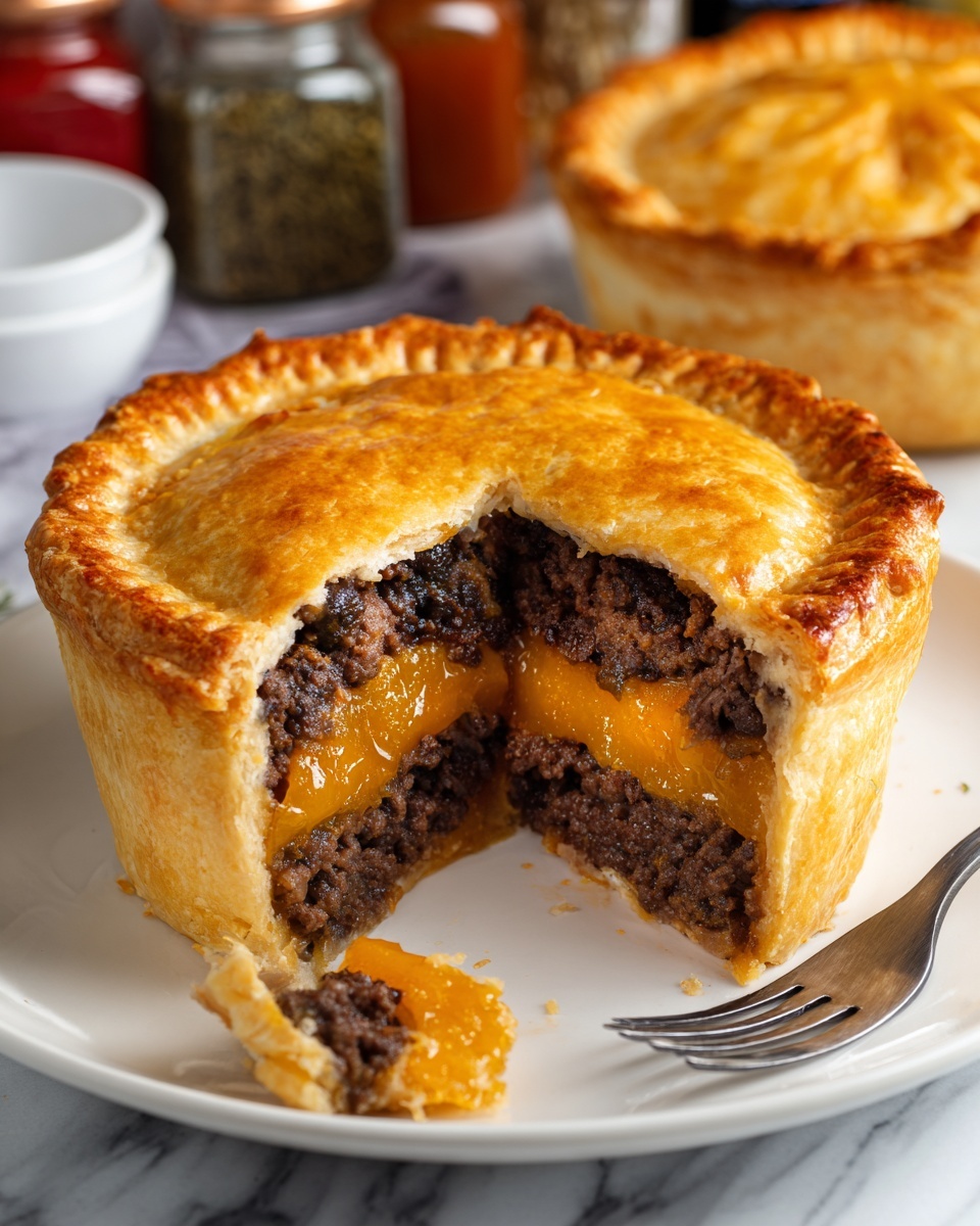 Easy Hamburger Pie Recipe - Recipe Image