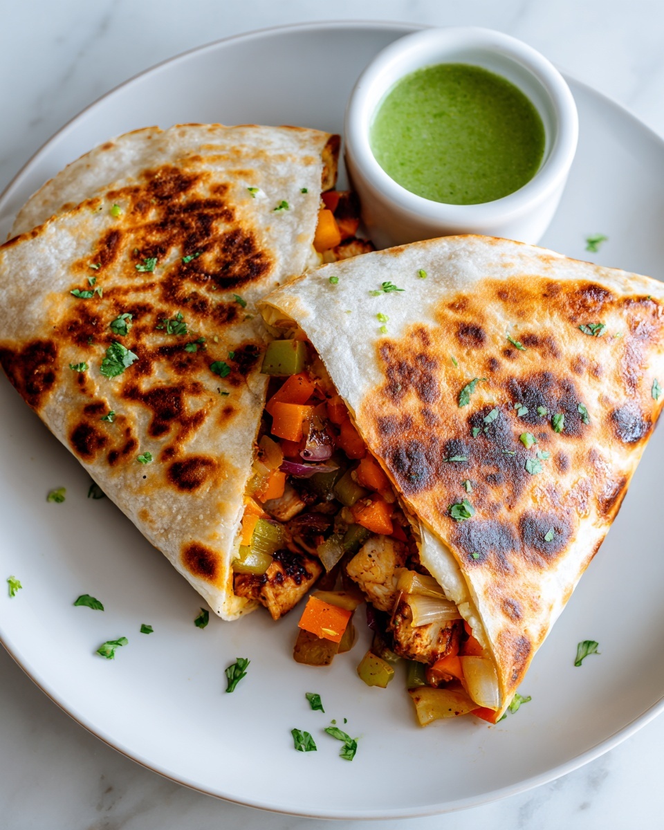 Chicken Fajita Burrito Recipe - Recipe Image
