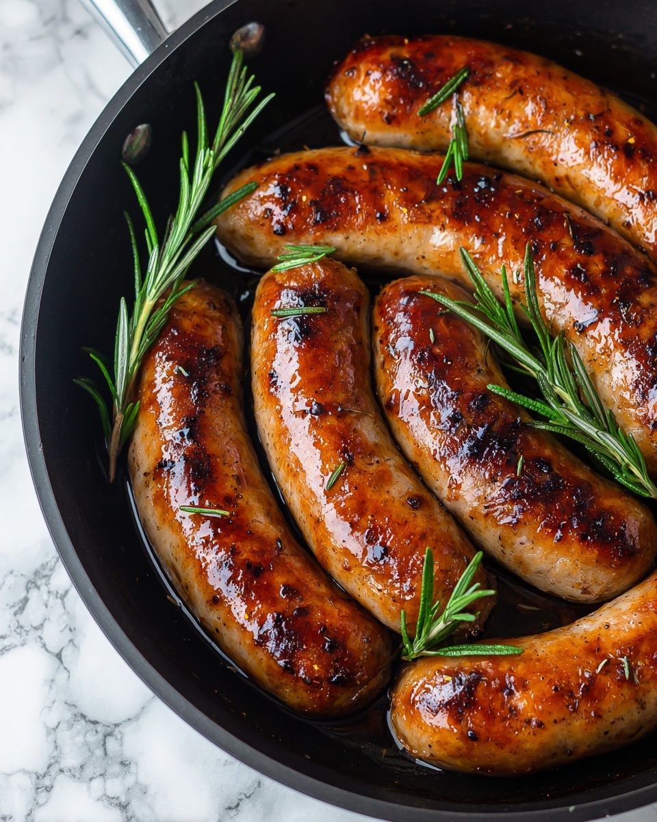Maple and Rosemary Breakfast Sausage Recipe - Recipe Image
