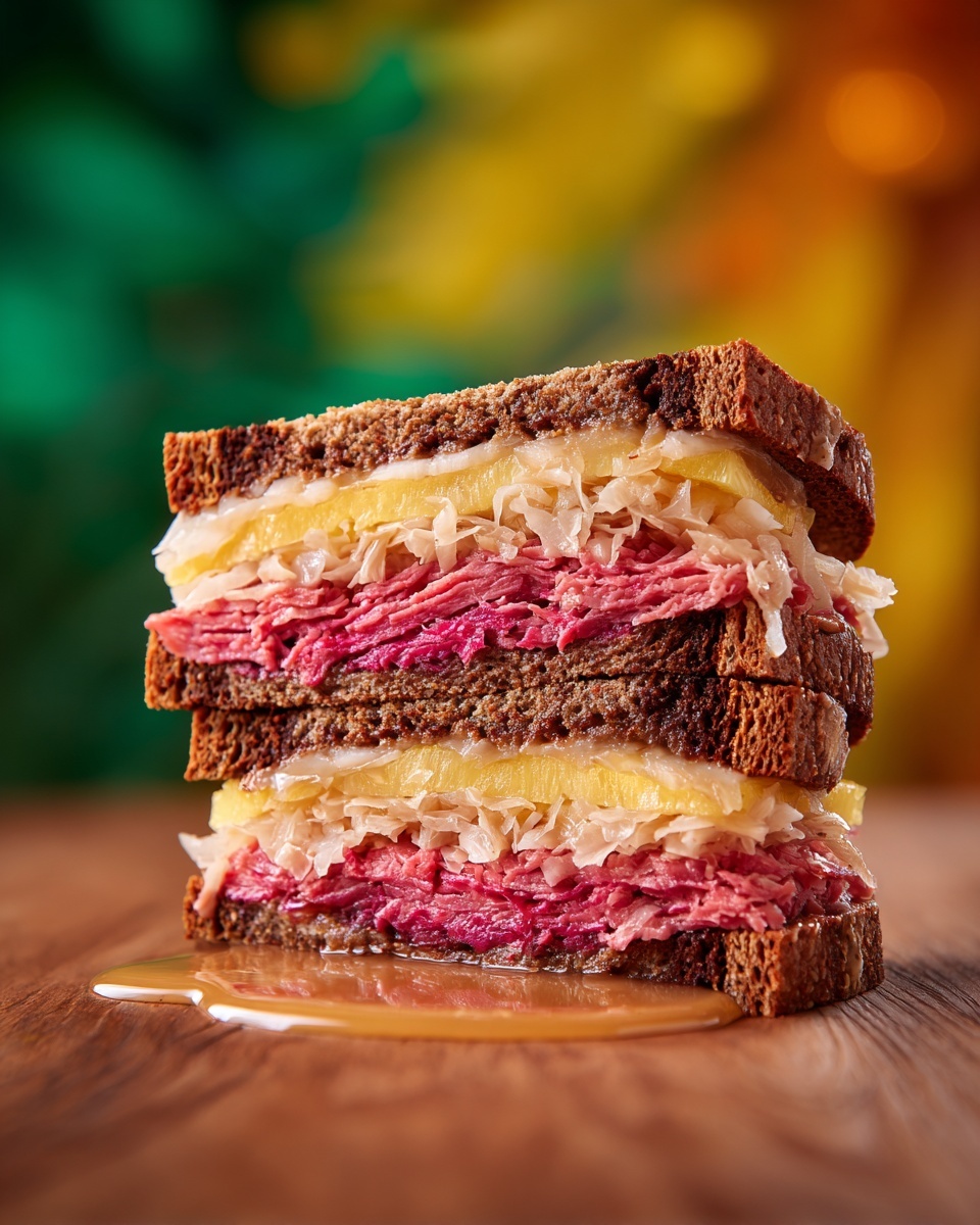 Reuben Sandwich Recipe - Recipe Image
