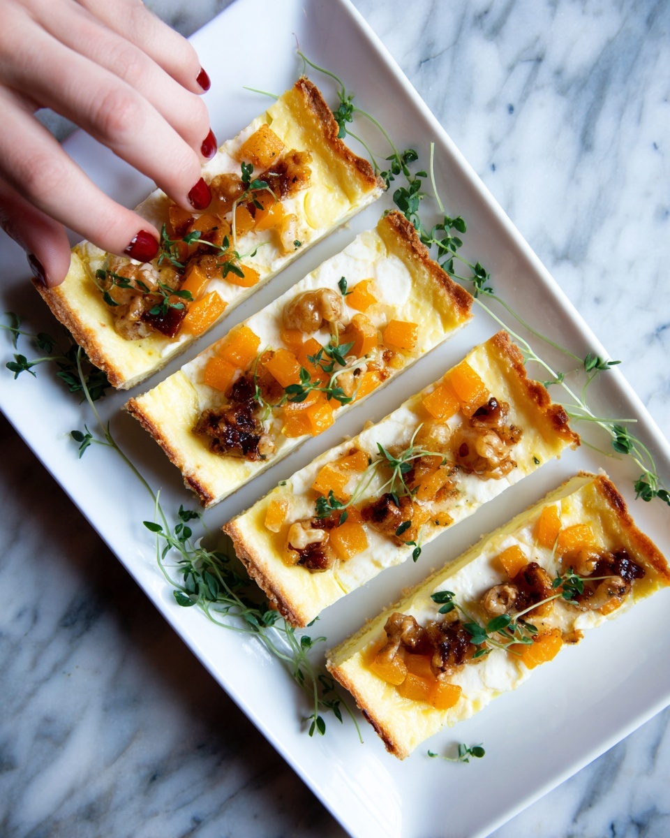Sweet Potato, Feta & Caramelised Onion Tart Recipe - Recipe Image