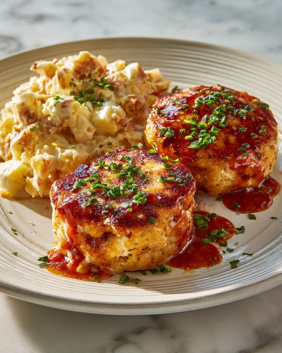 Easy Italian Mini Meatloaf Recipe - Recipe Image